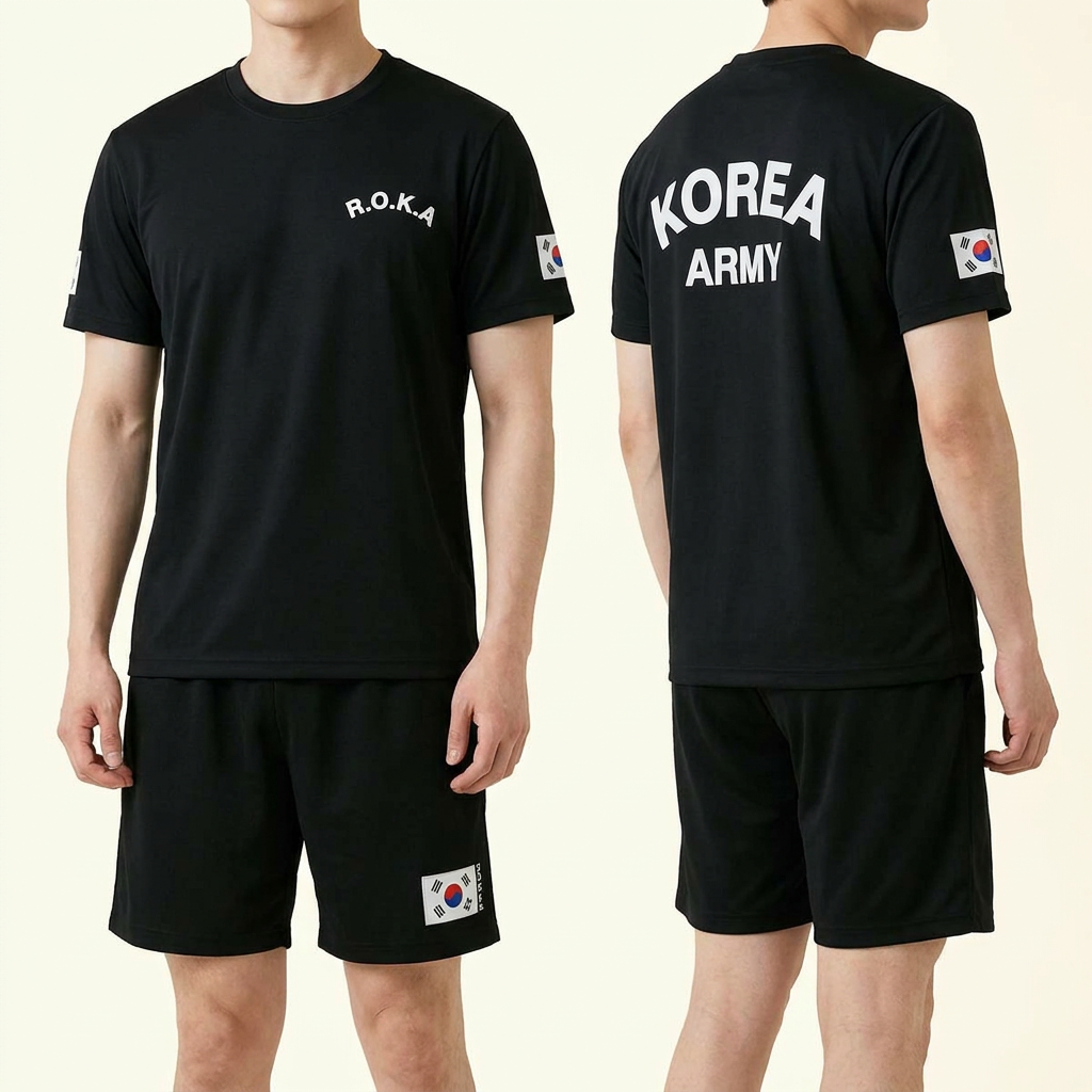 리크 로카 남여공용 에어쿨 반팔 상하의 세트, 그레이+블랙, 110, 1세트