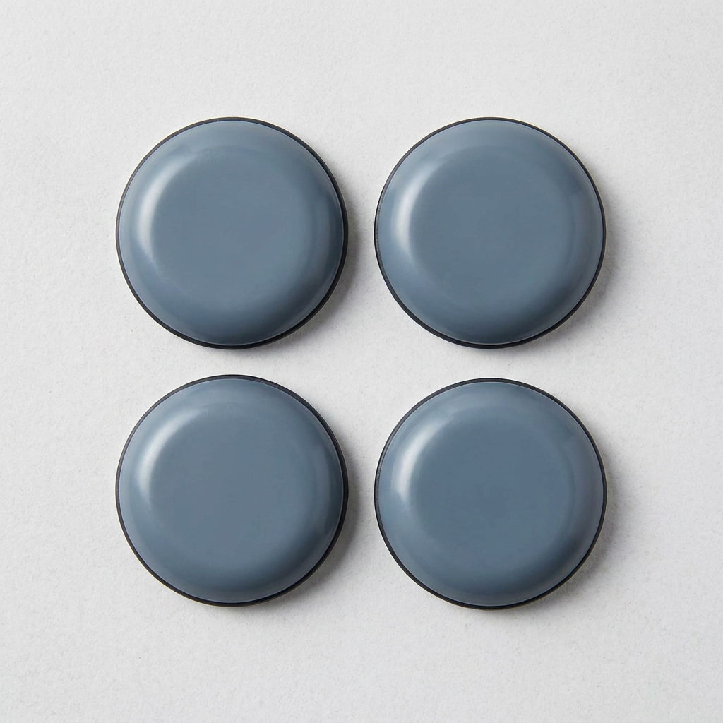 테프론 슬라이딩 의자발 원형, 19mm, 4개