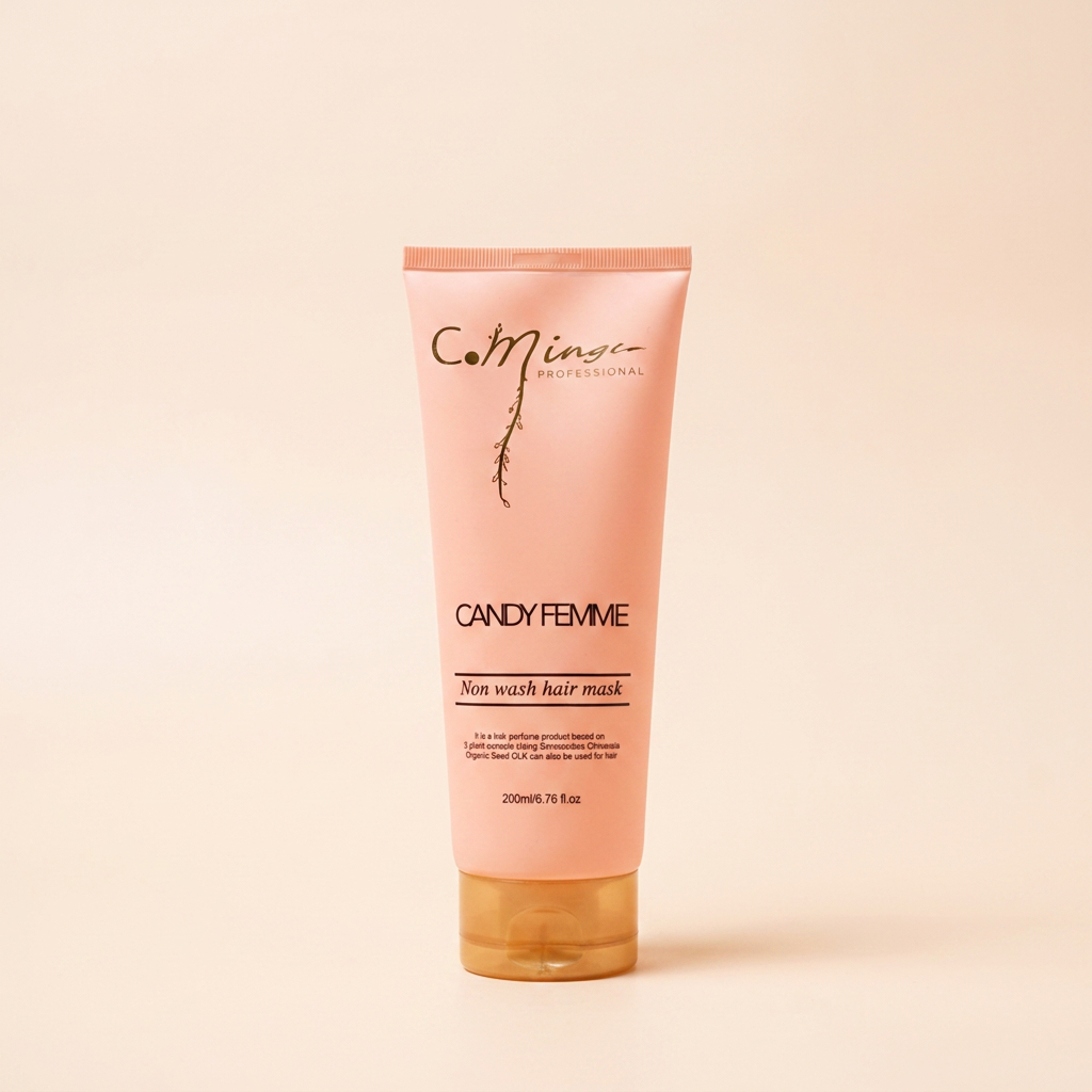 커밍글 캔디 팜므 아쿠아 헤어 노워시 트리트먼트, 플로럴머스크, 200ml, 1개