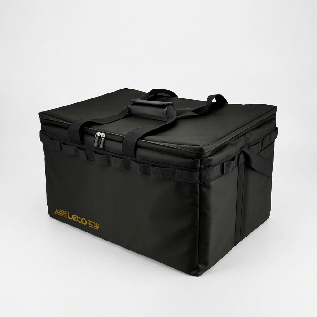 레토 보냉백 보냉가방 캠핑 쿨러백, LCP-CB45, 45L, 블랙, 1개
