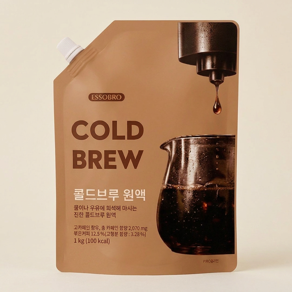에쏘브로 콜드브루 원액, 1kg, 2개