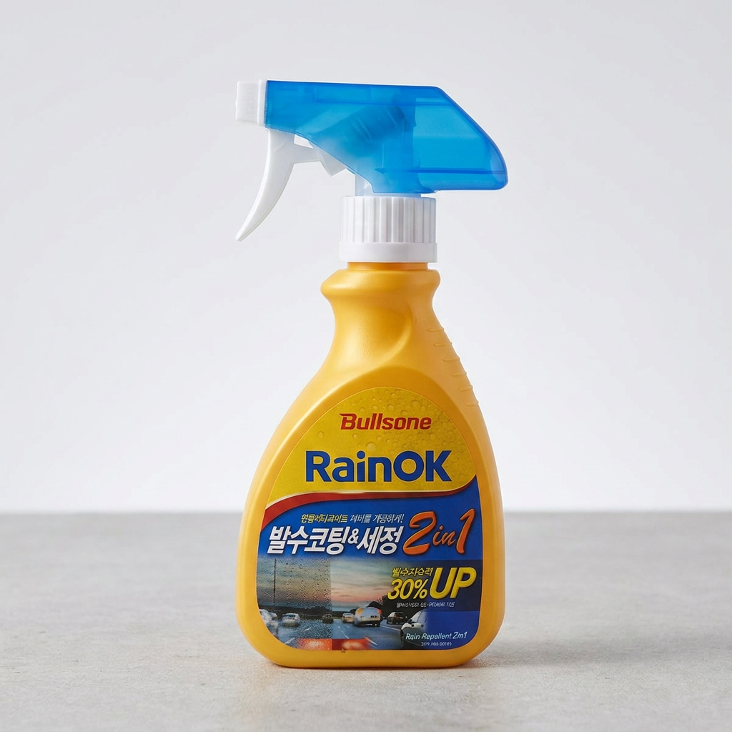 불스원 레인OK 2in1 발수코팅 세정, 300ml, 2개