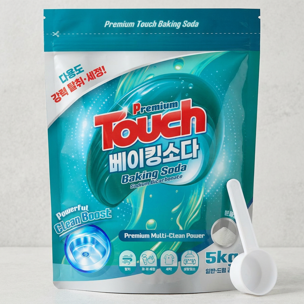 터치 프리미엄 베이킹소다, 스푼 포함, 5kg, 1개