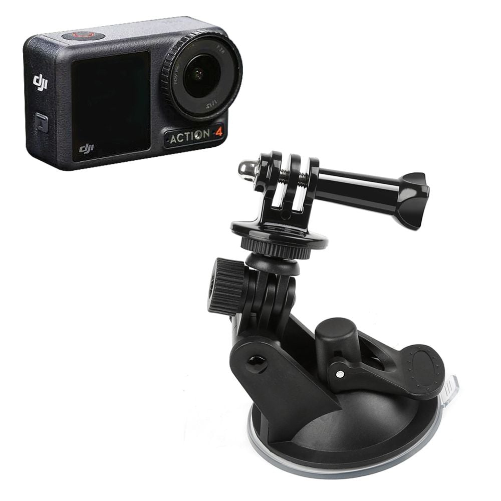 액션캠 차량 유리 흡착 거치대 마운트, DJI 오즈모 액션 4 호환, 호환용, 1개