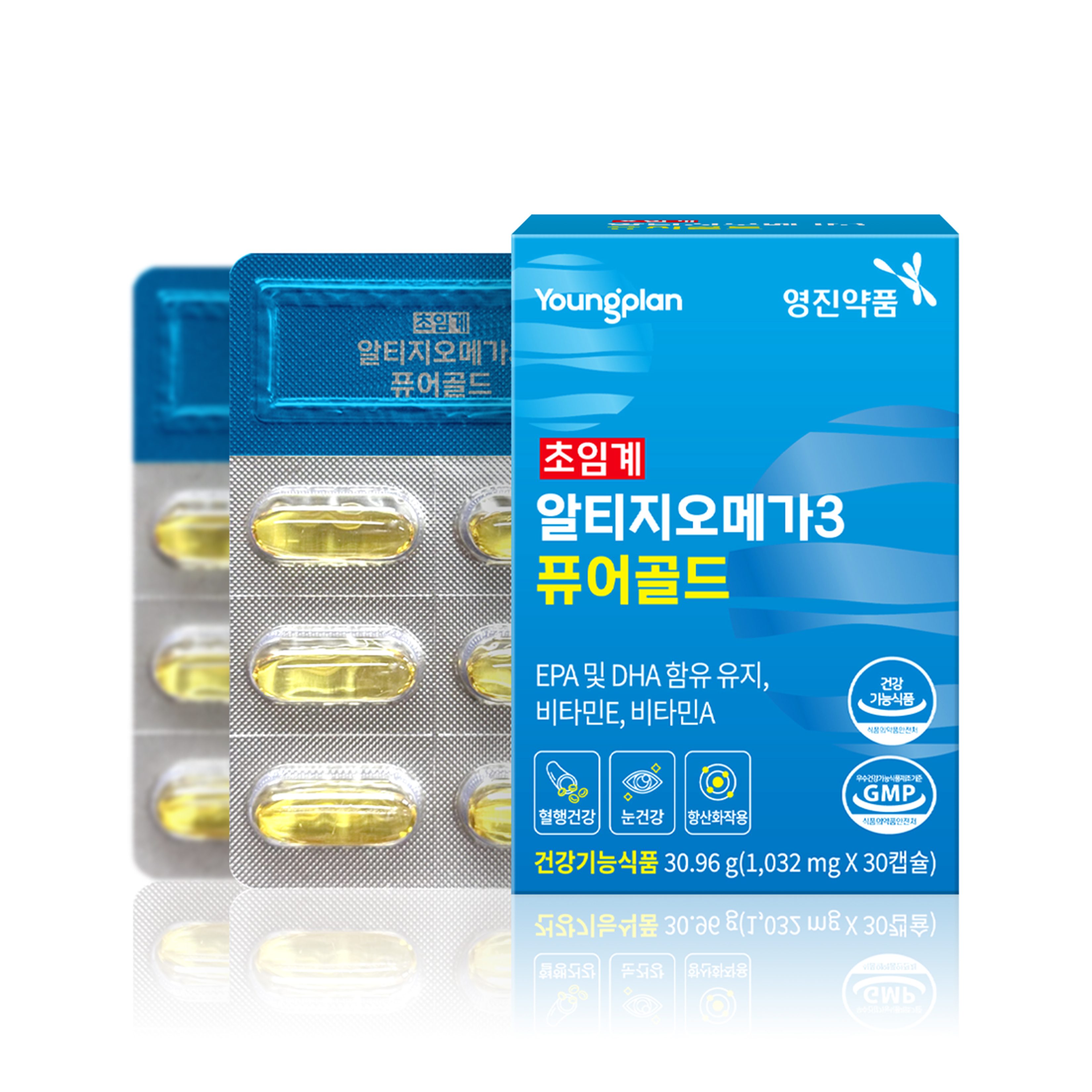 영진약품 초임계 알티지오메가3 퓨어골드, 30.96g, 30캡슐, 4박스 가격 추이 영진약품 초임계 알티지오메가3 퓨어골드, 30.96g, 30캡슐, 4박스 - 최저가 30,600원