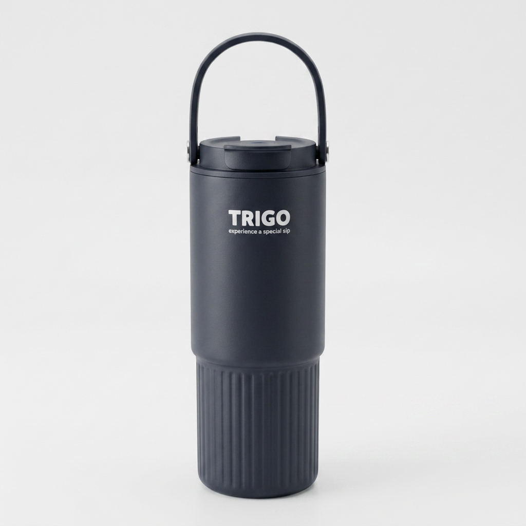 트리고 텀블러, 블랙+핑크, 750ml, 2개