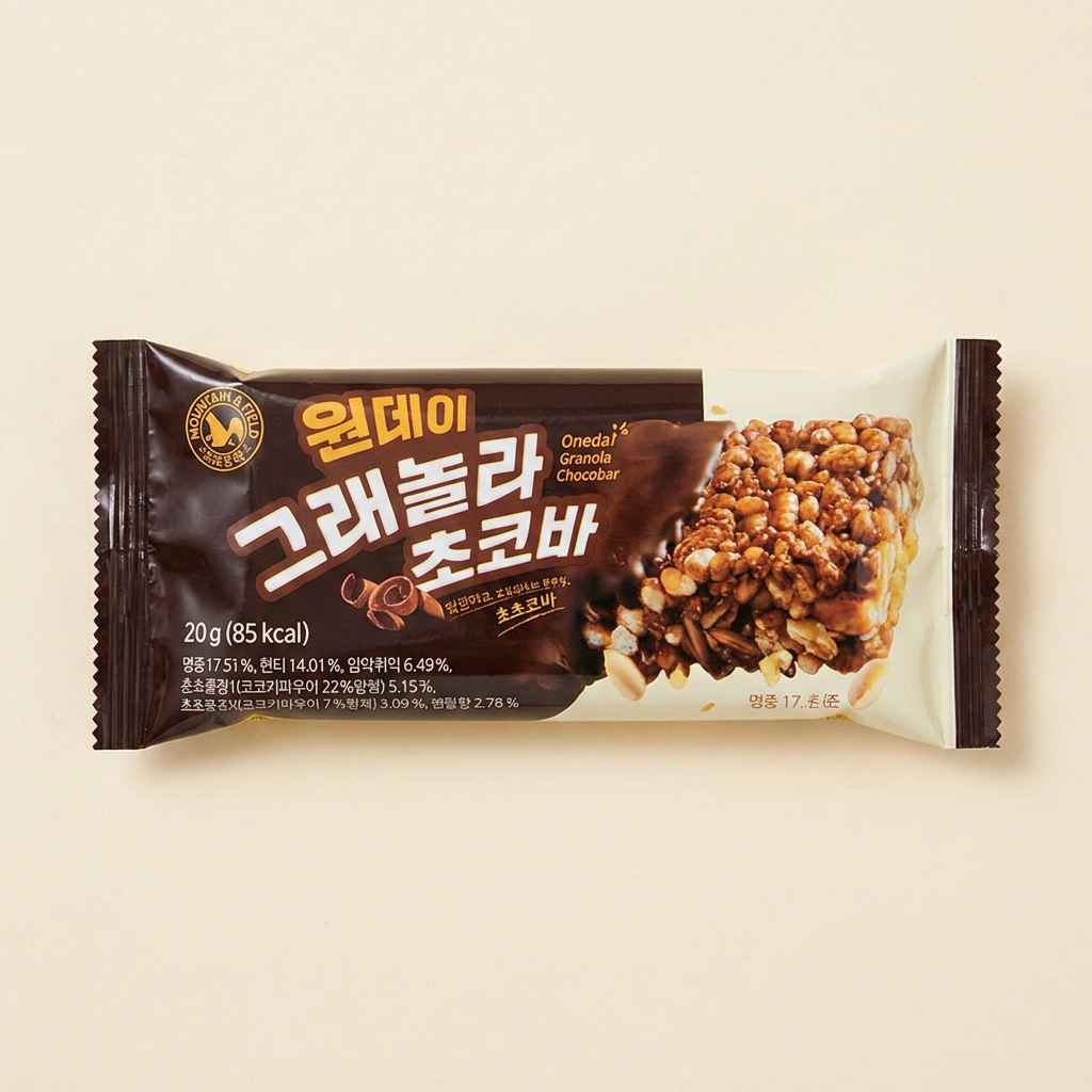 원데이 그래놀라 초코바, 20g, 10개입, 4박스