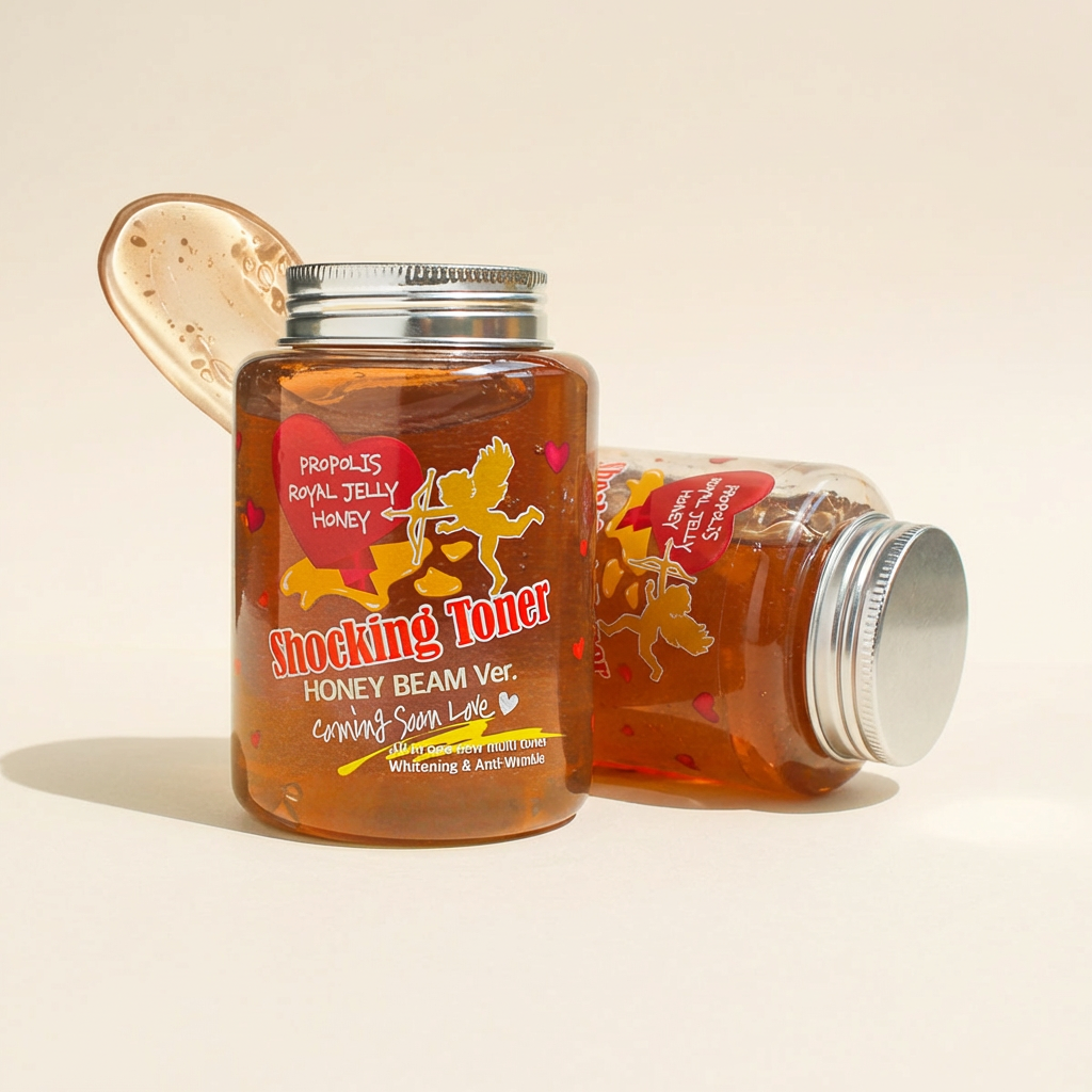 라벨영 쇼킹토너 꿀광버전, 250ml, 1개