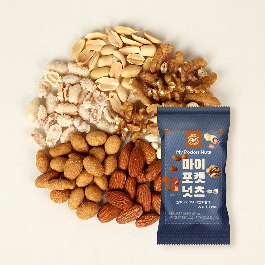 산과들에 마이포켓넛츠, 20g, 30봉