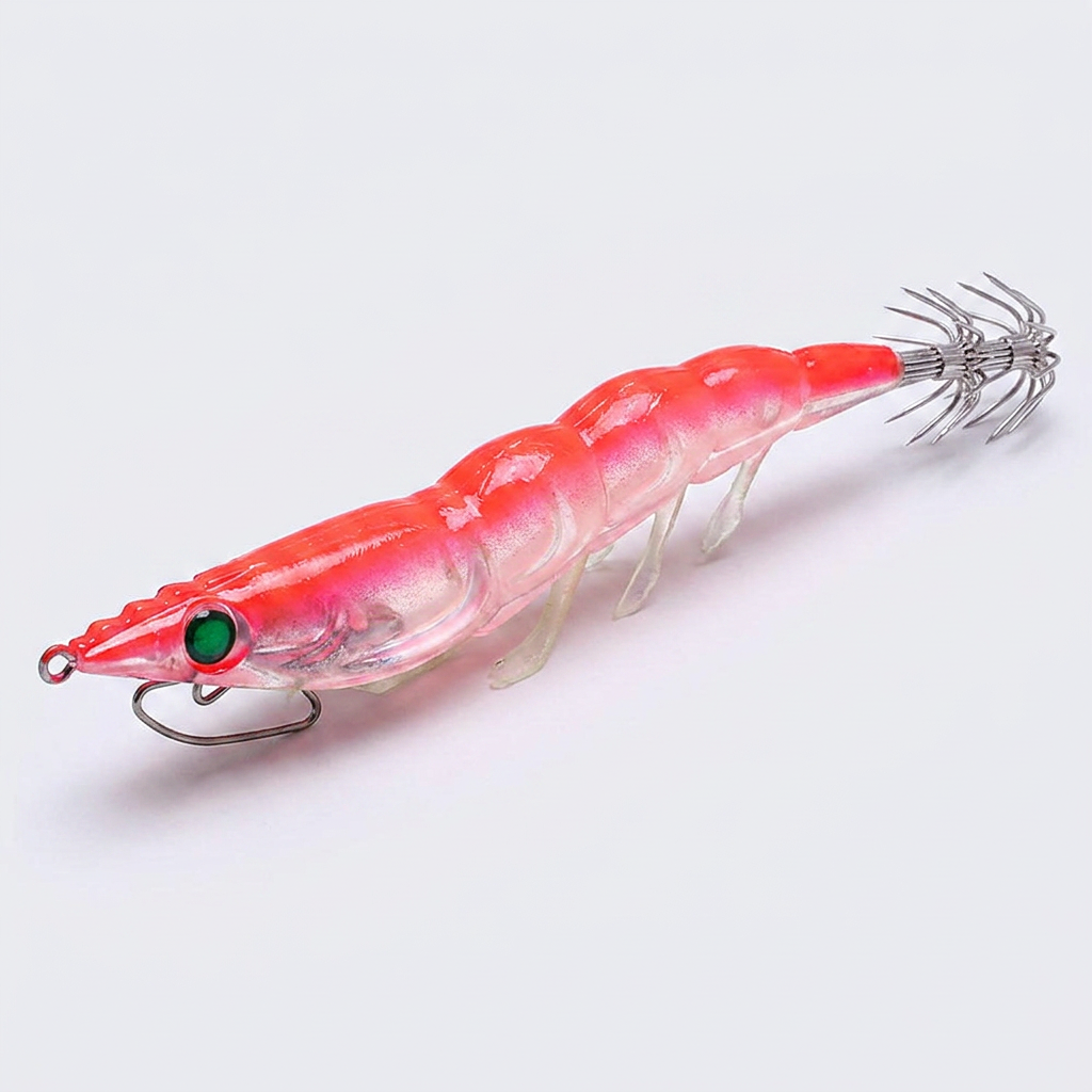 야광 새우에기 쭈꾸미 문어 갑오징어 완벽 공략, 소프트핑크, 18g, 1개