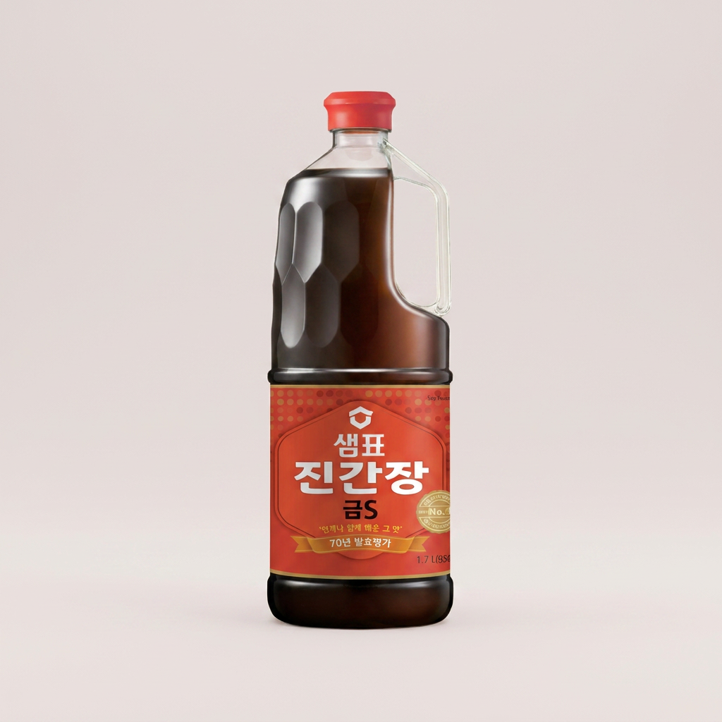 샘표 진간장 금S, 1.7L, 2개