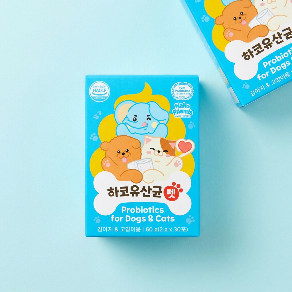 베이비락 하코 유산균 펫, 강아지&고양이, 장건강/유산균, 30포, 2박스