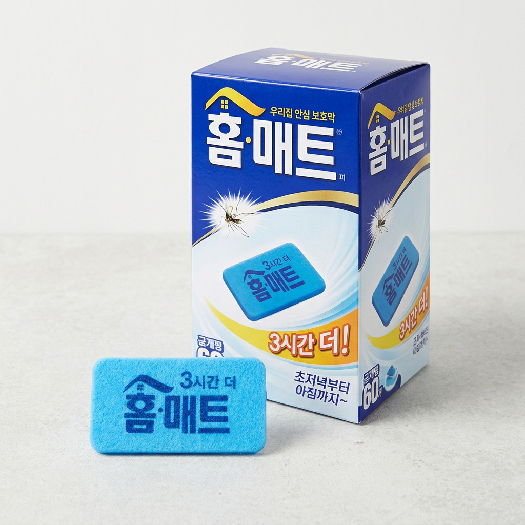 헨켈홈케어코리아 홈매트 패드리필, 60매