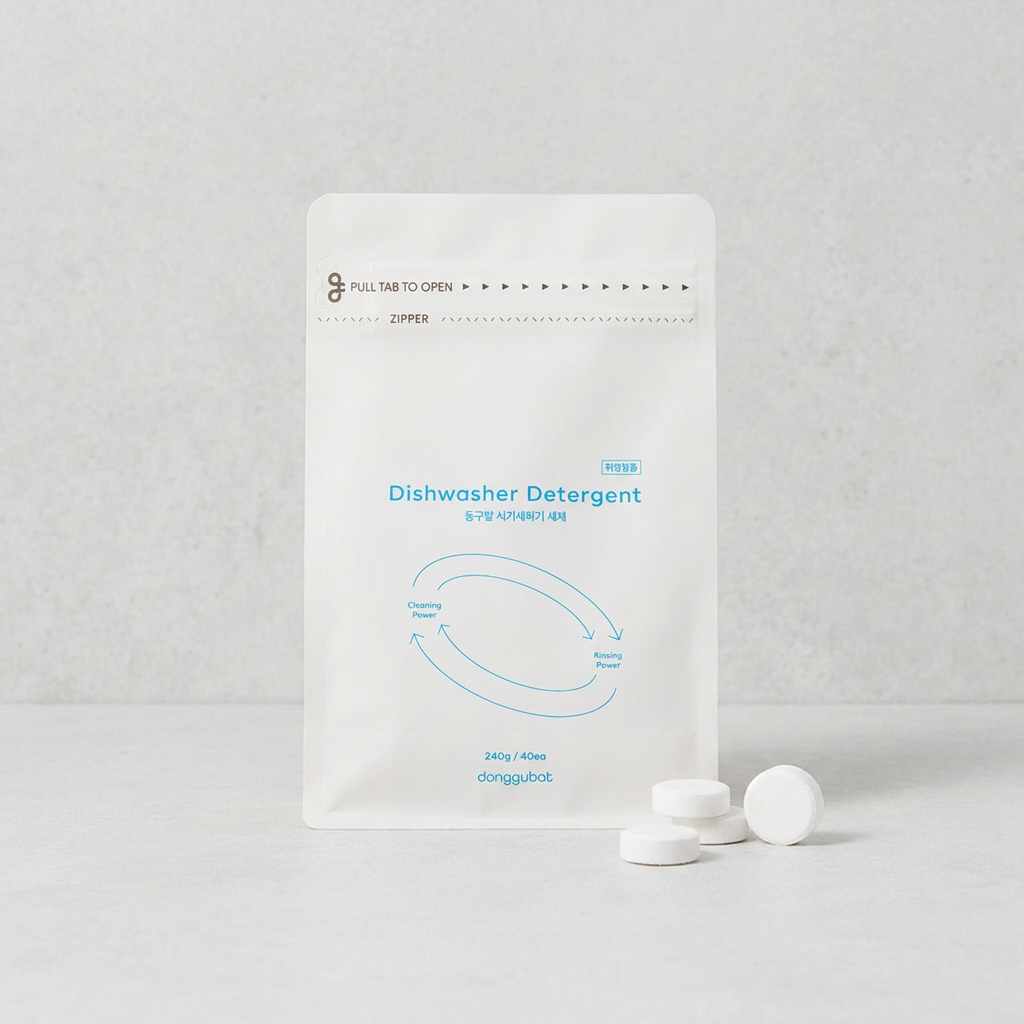동구밭 올인원 식기세척기 세제 타블렛, 240g, 1개