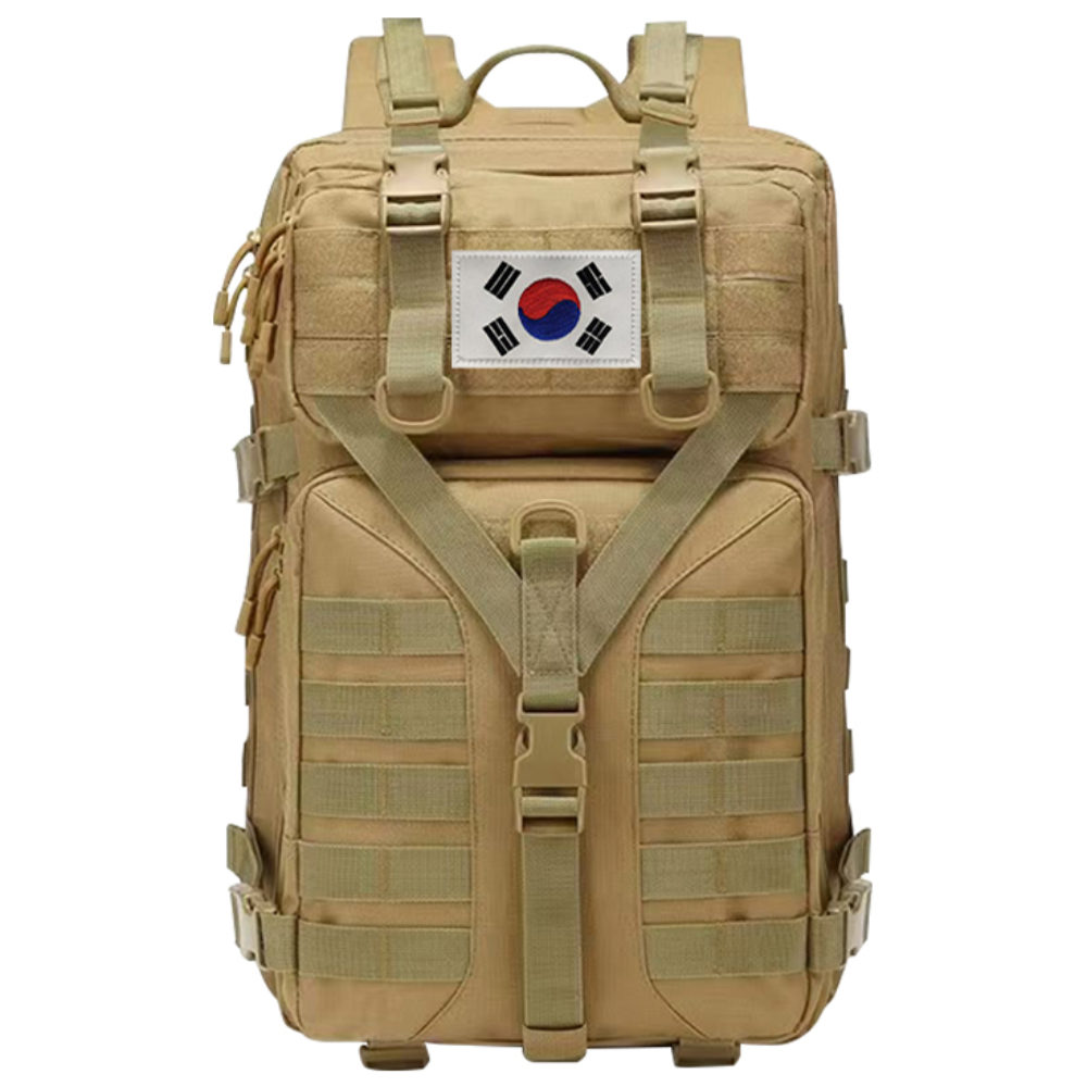 군인 전용 전술가방 대용량백팩 + 태극기, 900D, 45L, 베이지 가격 추이 군인 전용 전술가방 대용량백팩 + 태극기, 900D, 45L, 베이지 - 최저가 33,700원