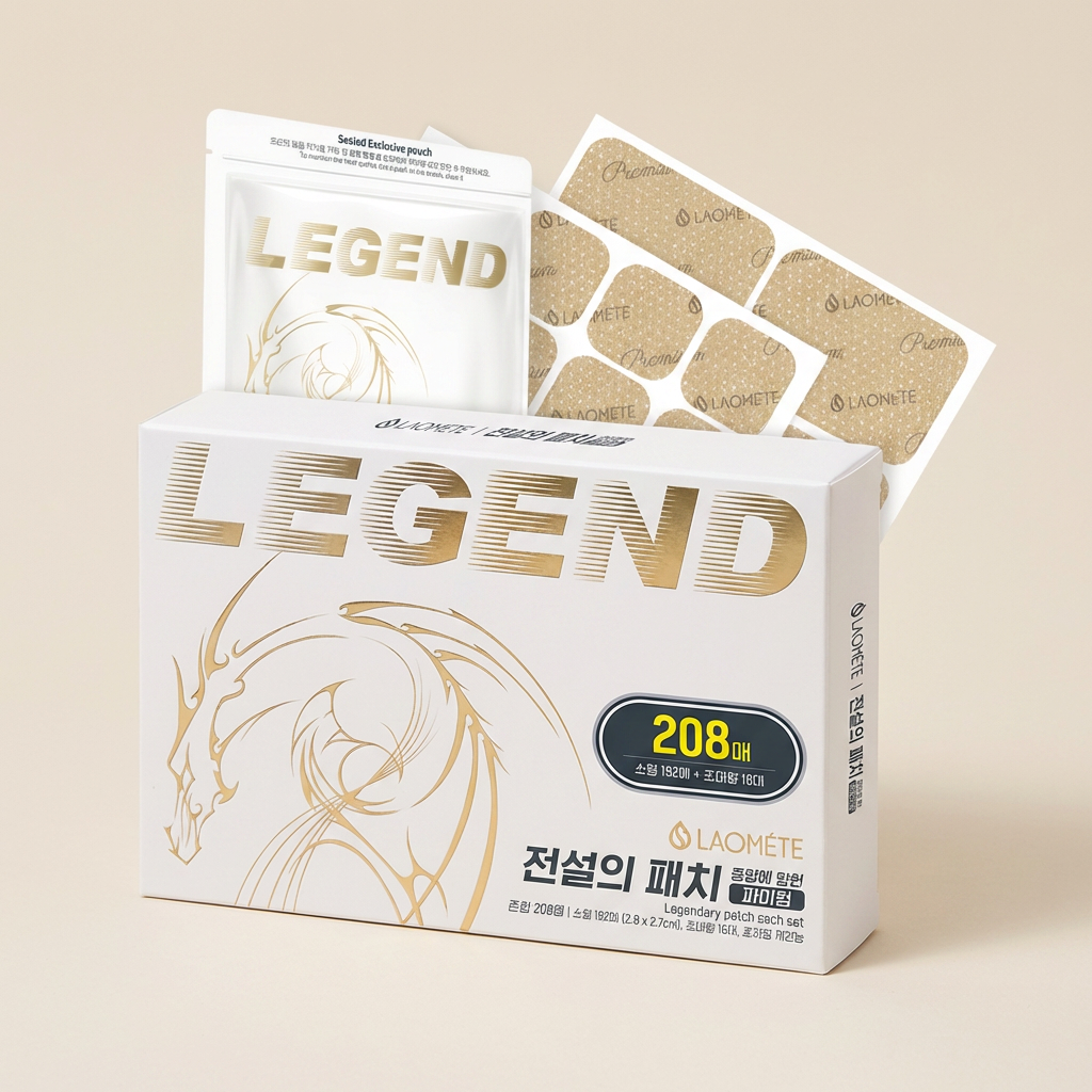 라오메뜨 전설의패치, 프리미엄, 혼합형, 208매, 2개