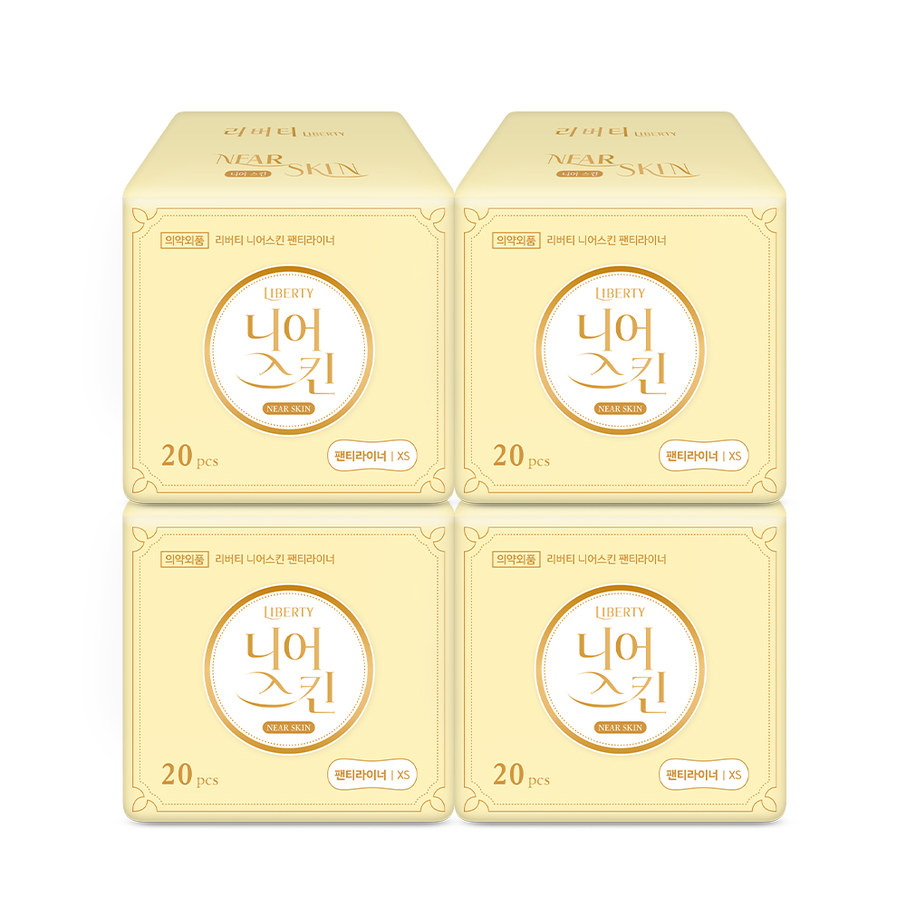 리버티 니어스킨 팬티라이너, 롱, 20매, 4팩 가격 추이 리버티 니어스킨 팬티라이너, 롱, 20매, 4팩 - 최저가 6,900원