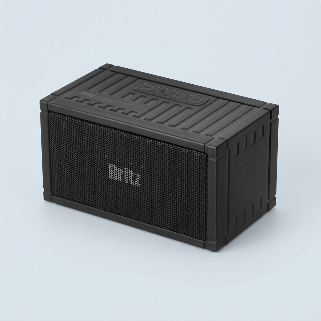 브리츠 블루투스 스피커 BZ-HMR, 블랙