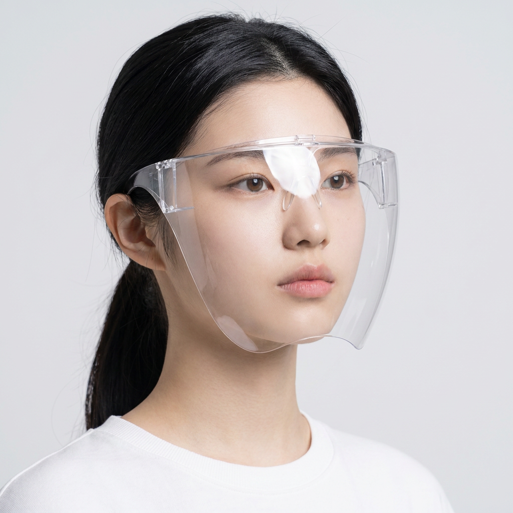 OnB 안경형 안면보호 페이스실드, 투명, 1개