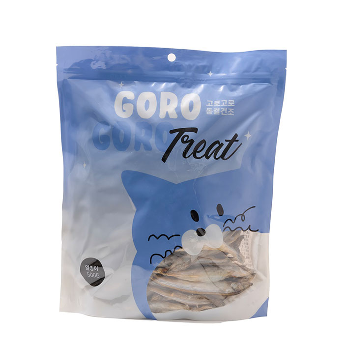 고로고로 알배기 열빙어, 동결건조, 500g, 1개