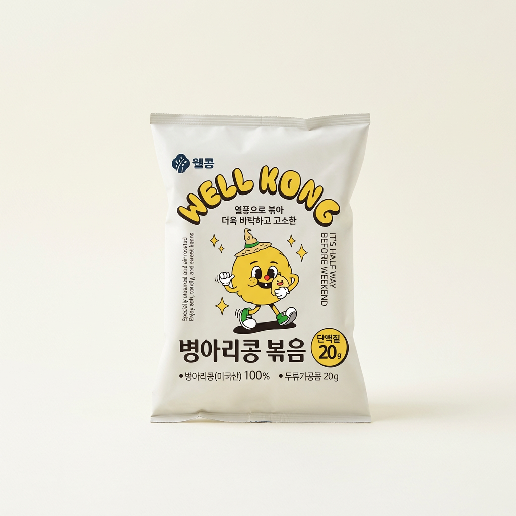 웰콩 병아리콩볶음, 20g, 60개