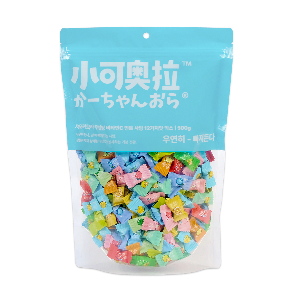 주식회사 샤오커오라코리아 샤오커오라 비타민C 종합사탕, 500g, 1개