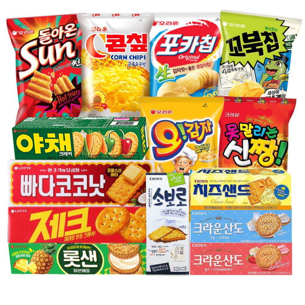 인기과자 14종 올인원 세트, 1개