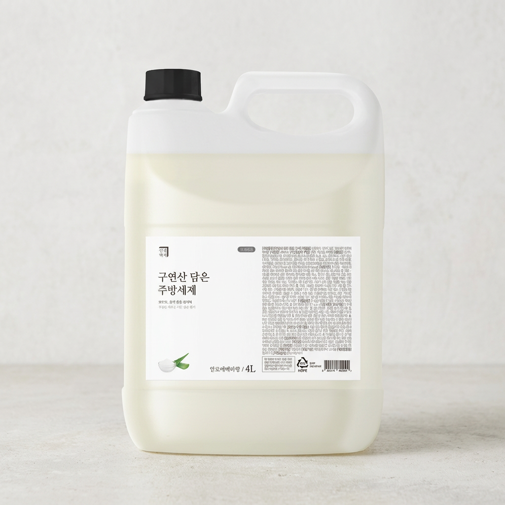살림백서 구연산 담은 주방세제, 4L, 2개