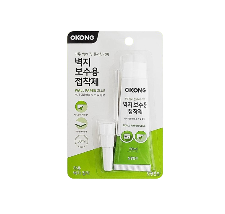 주식회사 엔오엔 오공 벽지 보수용 접착제 195E, 기본, 50ml