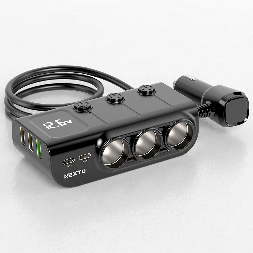 OHOI 시거잭 3구 USB 5포트 멀티소켓, 1414CHG, 차량용 분배기, 온오프 스위치, 전압계, 12V/24V, 1세트 가격 추이 OHOI 시거잭 3구 USB 5포트 멀티소켓, 1414CHG, 차량용 분배기, 온오프 스위치, 전압계, 12V/24V, 1세트 - 최저가 20,280원