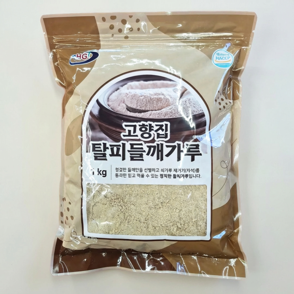 고향집 고운 탈피 들깨가루, 1kg, 1팩