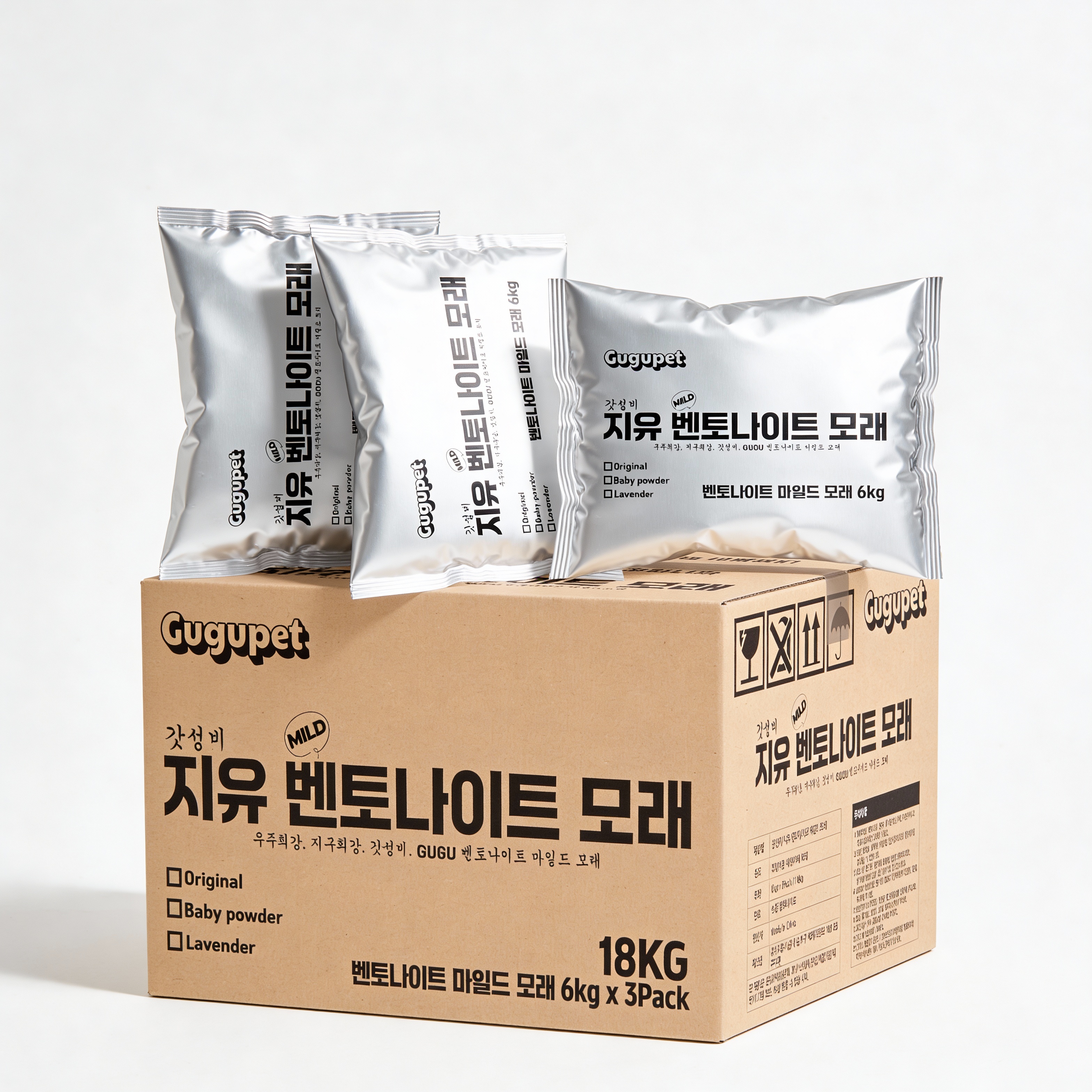 구구펫 벤토나이트 대용량 고양이 모래, 6kg, 3개, 라벤더향 가격 추이 구구펫 벤토나이트 대용량 고양이 모래, 6kg, 3개, 라벤더향 - 최저가 13,900원
