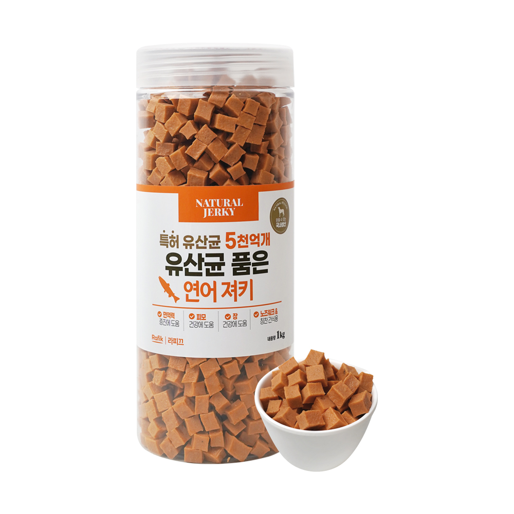 라피끄 유산균 품은 져키, 연어, 1kg, 1개 가격 추이 라피끄 유산균 품은 져키, 연어, 1kg, 1개 - 최저가 14,300원