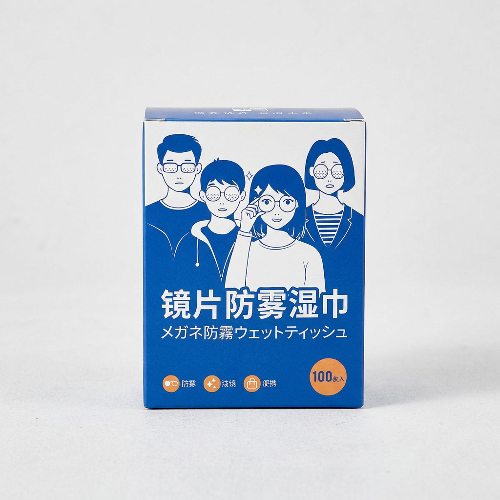 김서림 말끔제거 지문방지 안경닦이 클리너, 100개입, 1개