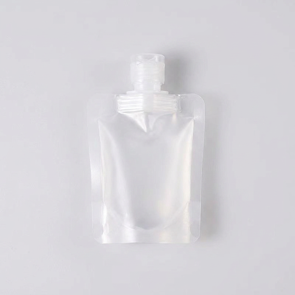 여행용 소분 튜브 용기, 반투명, 100ml, 10개입, 1세트