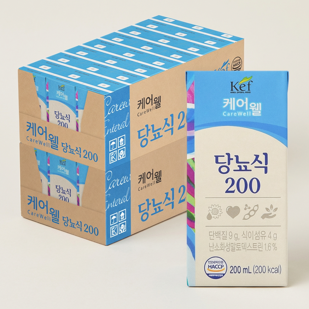 케어웰 당뇨식 200, 200ml, 48개