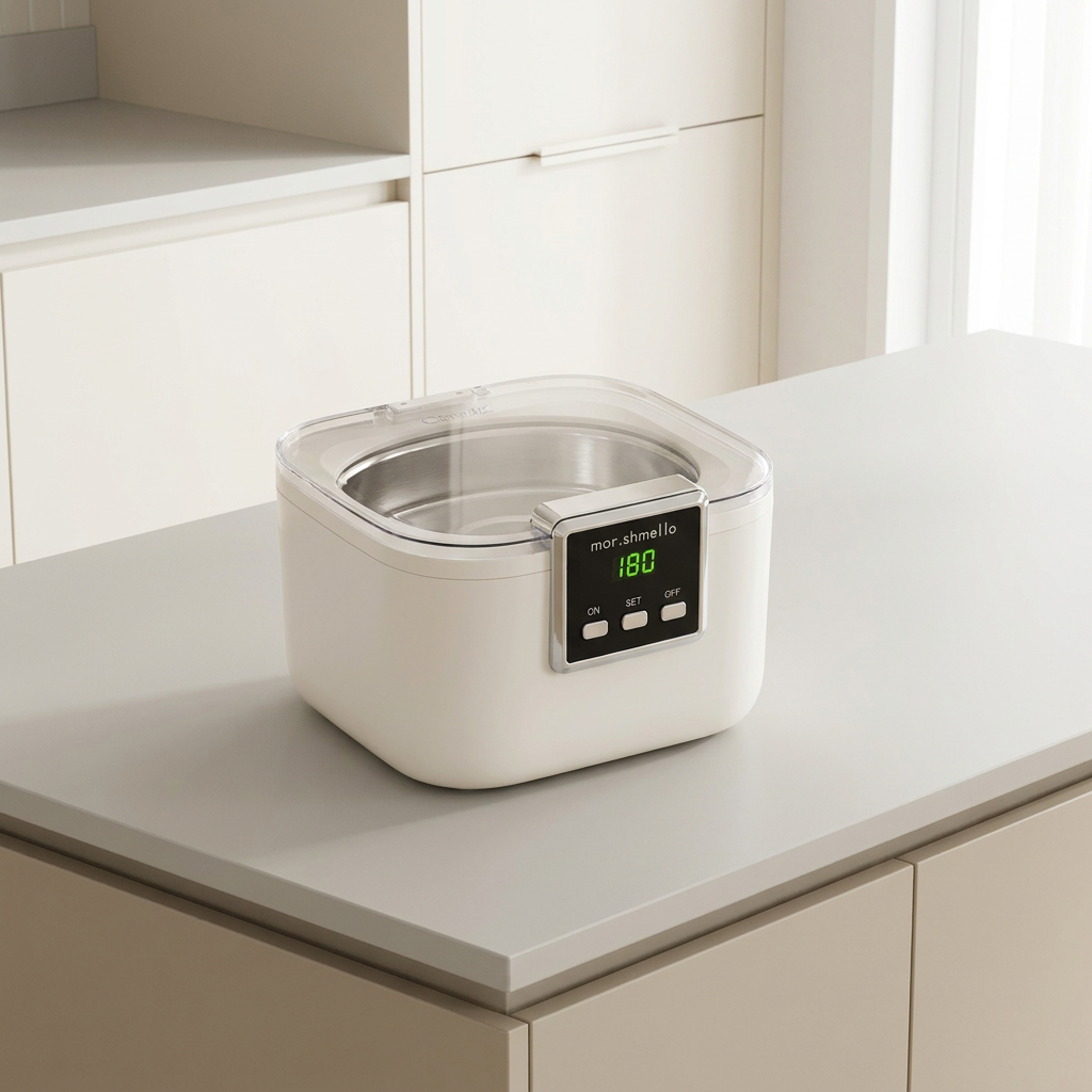 빈크루즈 마쉬멜로 초음파 세척기, BCUC-750, 600ml, 50W, 화이트, 1개