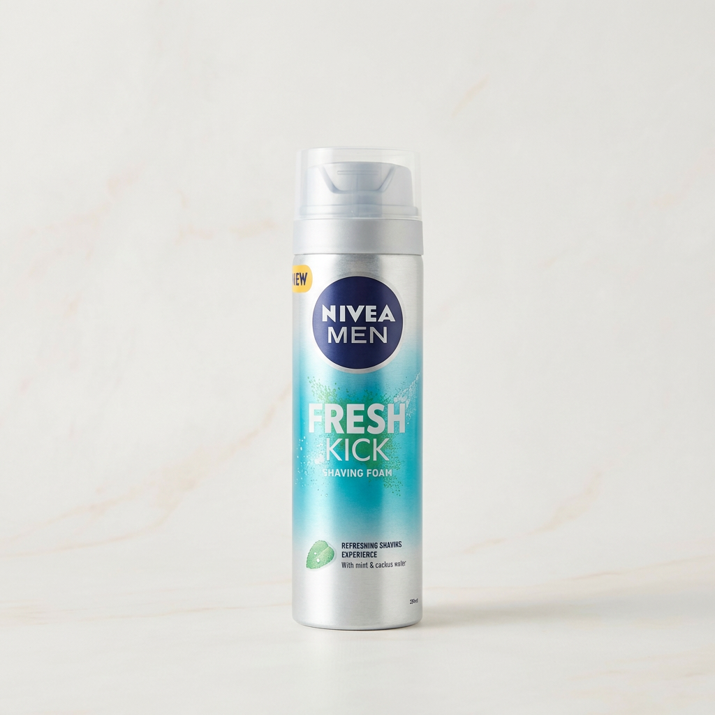 니베아맨 프레시 킥 쉐이빙 폼, 200ml, 1개