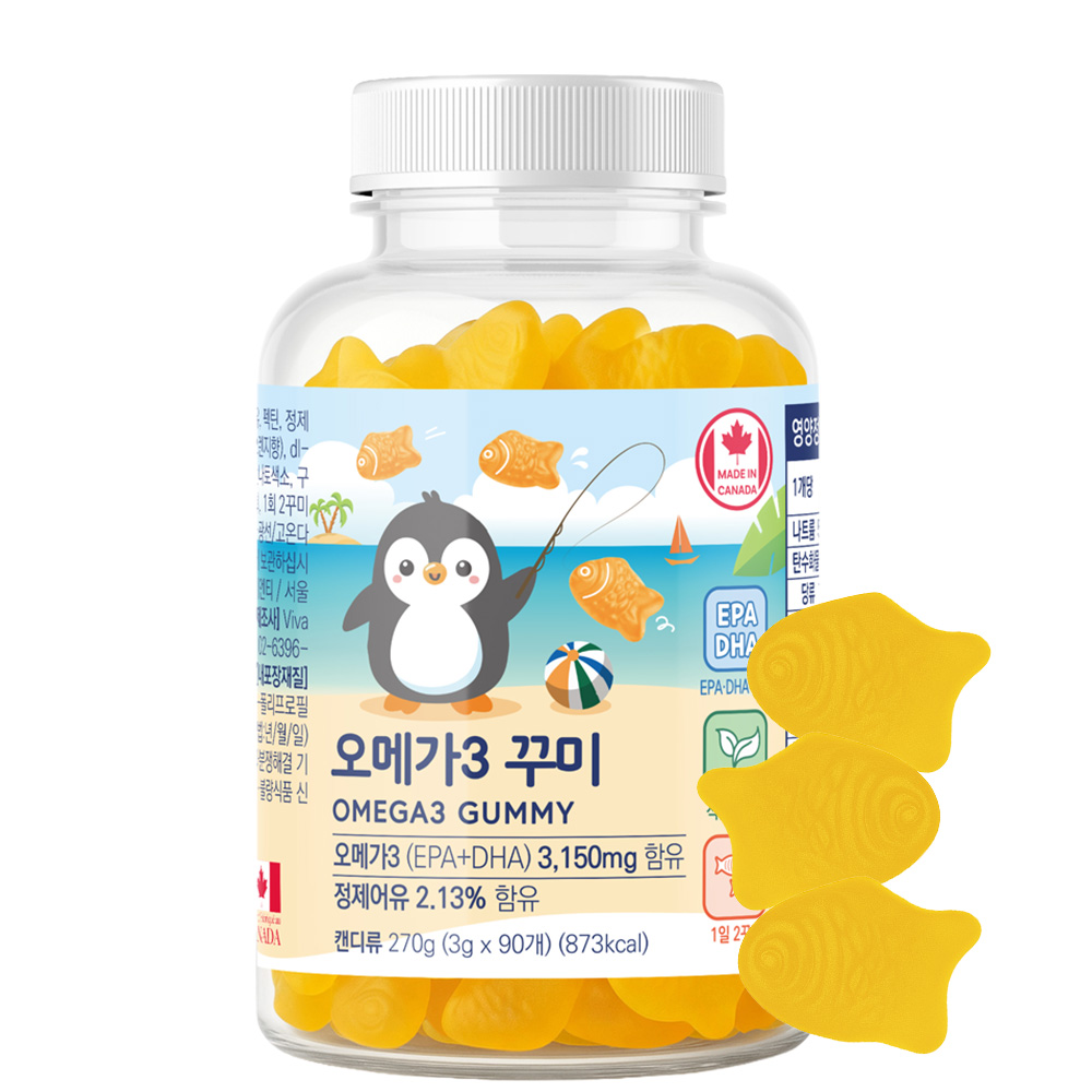 주식회사 유피아이엔티 네이처그랜드 오메가3 꾸미, 90개입, 1병