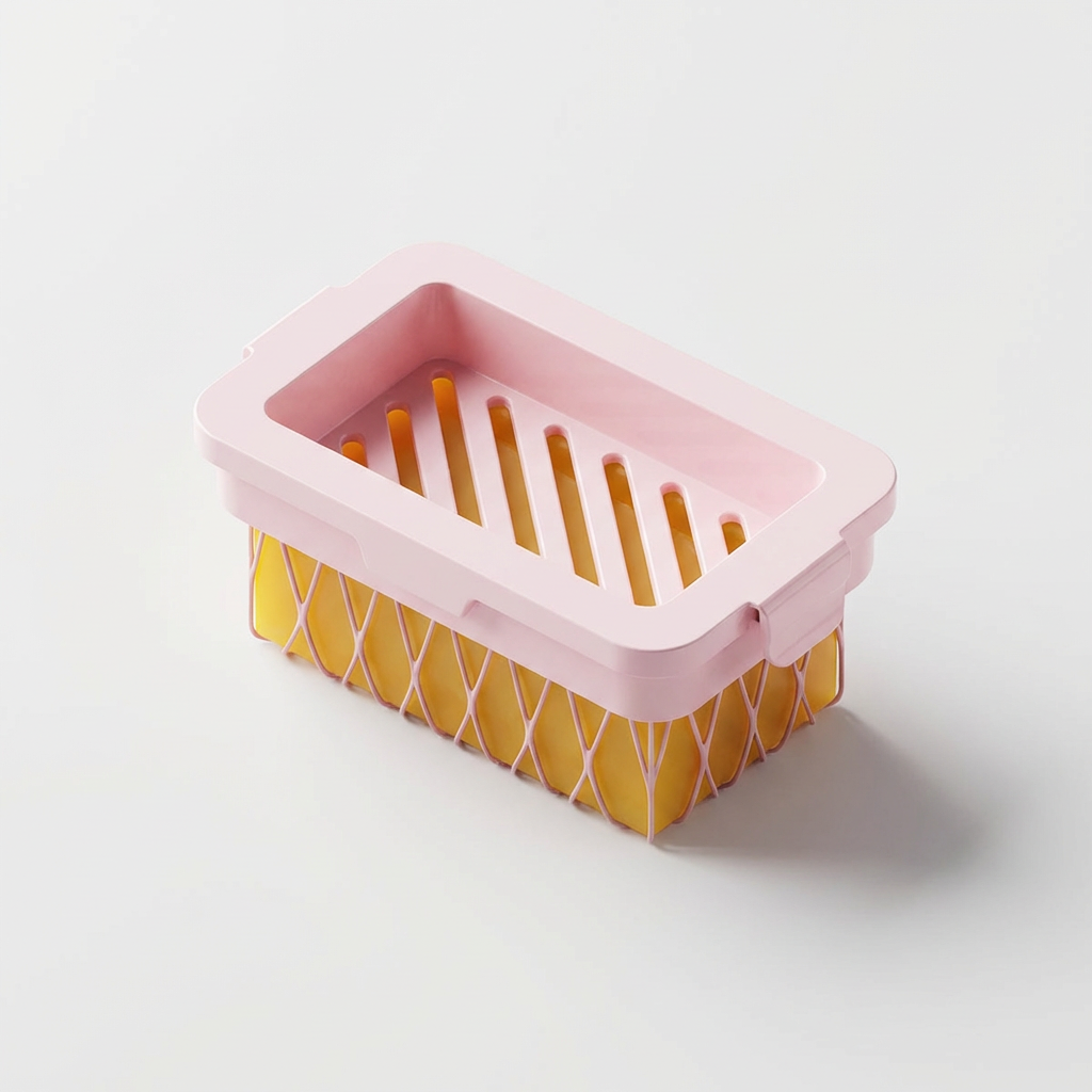 알뜰살뜰 깔끄미 비누 거품망 케이스, 2개