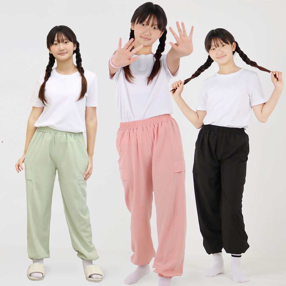 르브니 주니어 조거 팬츠, 블랙, 170
