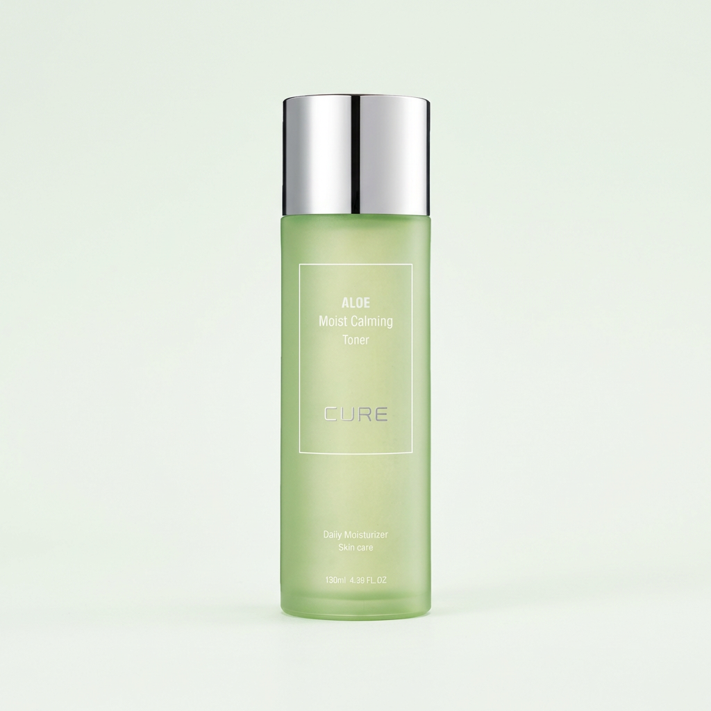 김정문알로에 큐어 모이스트 카밍 토너, 130ml, 2병, 1개