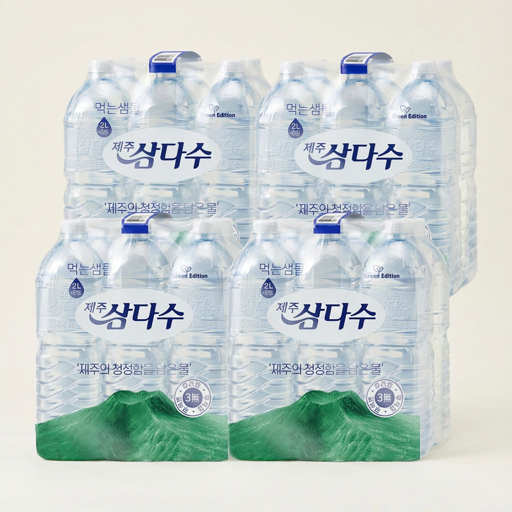 제주 삼다수, 라벨랜덤, 2L, 24개