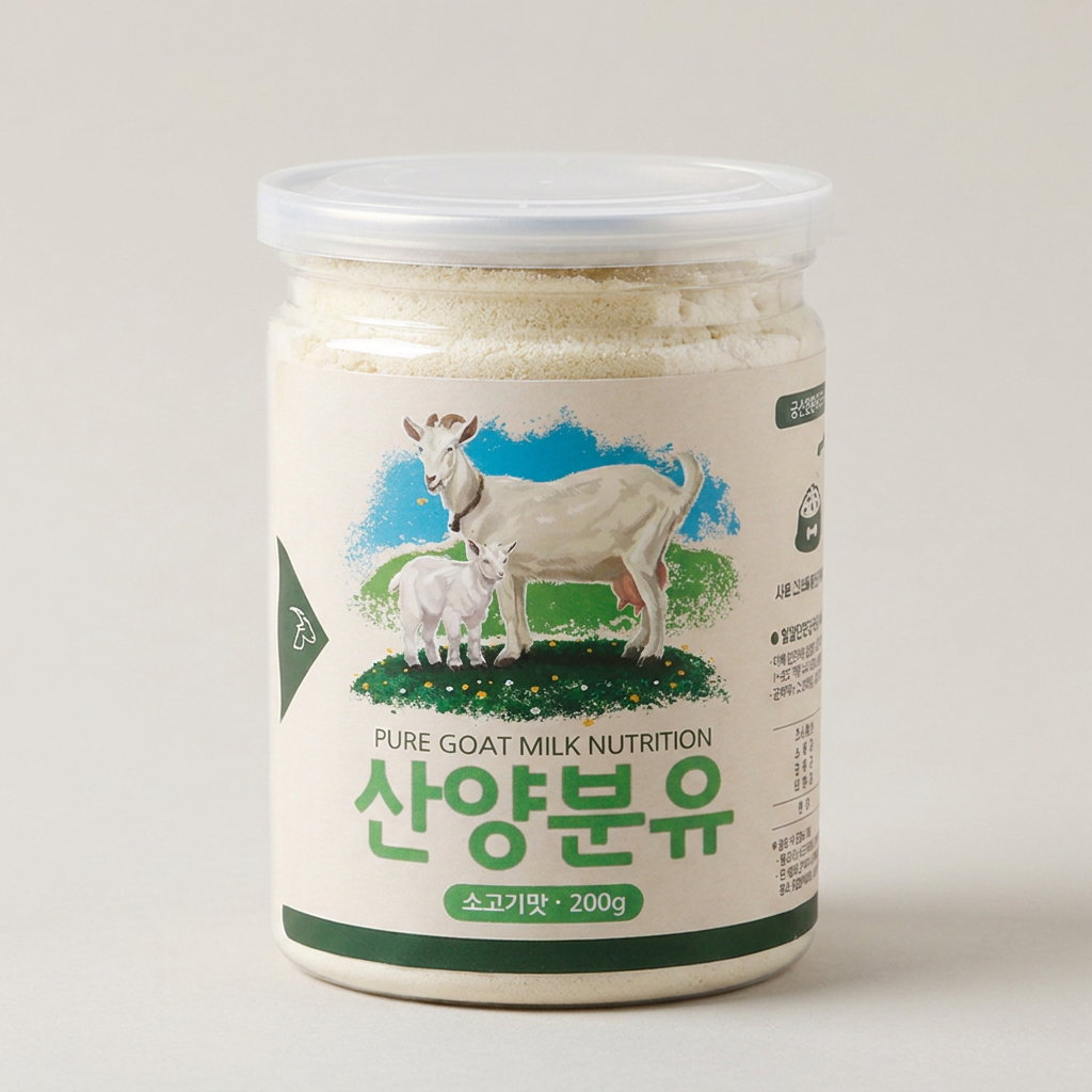 펫푸드궁 산양분유, 소고기맛, 200g, 1통