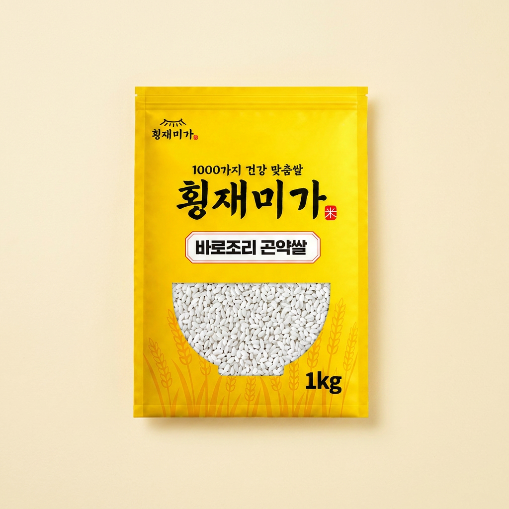 횡재미가 바로조리 곤약쌀, 2kg, 1개