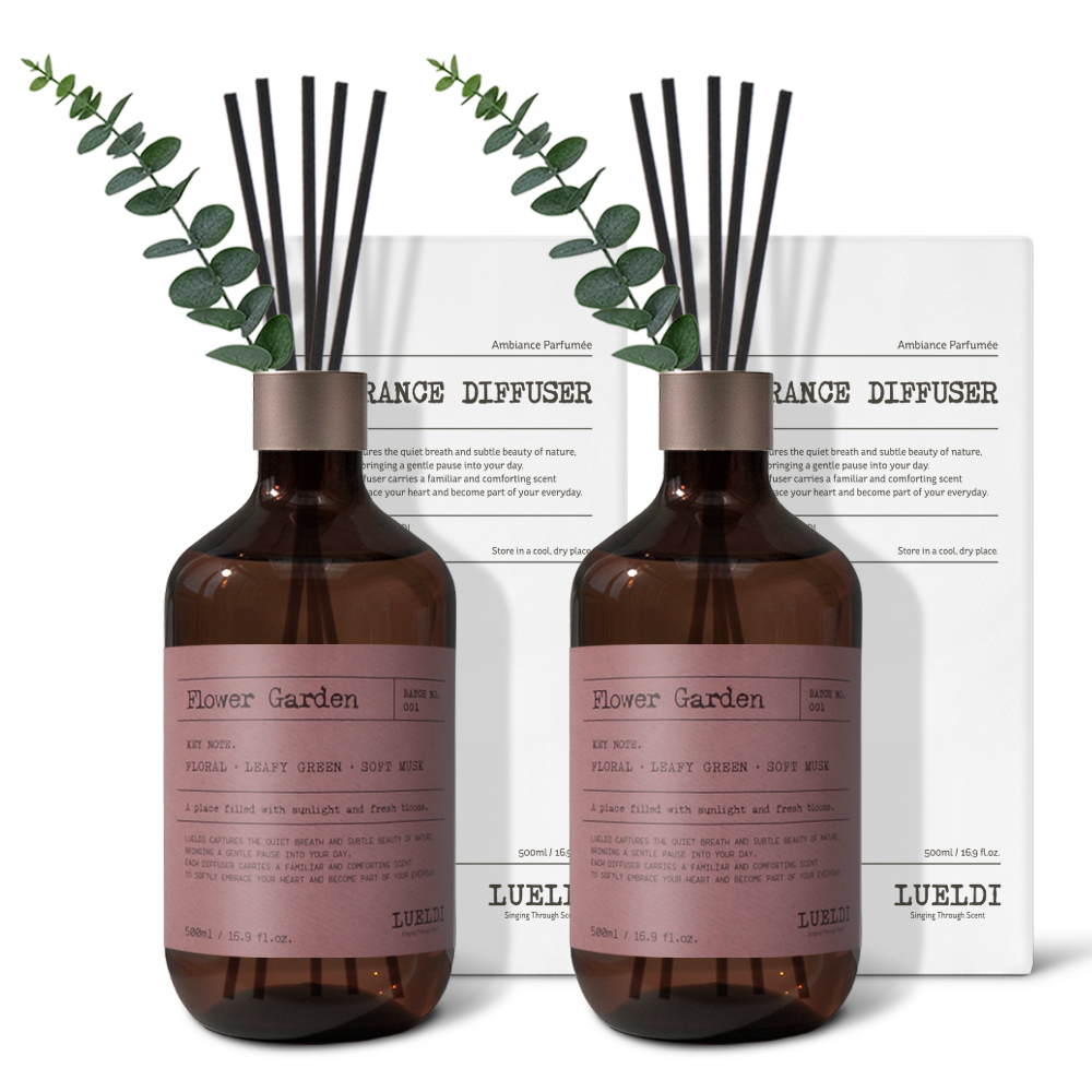 루엘디 프리미엄 대용량 퍼퓸 디퓨저, 플라워 가든, 500ml, 2개 가격 추이 루엘디 프리미엄 대용량 퍼퓸 디퓨저, 플라워 가든, 500ml, 2개 - 최저가 11,990원