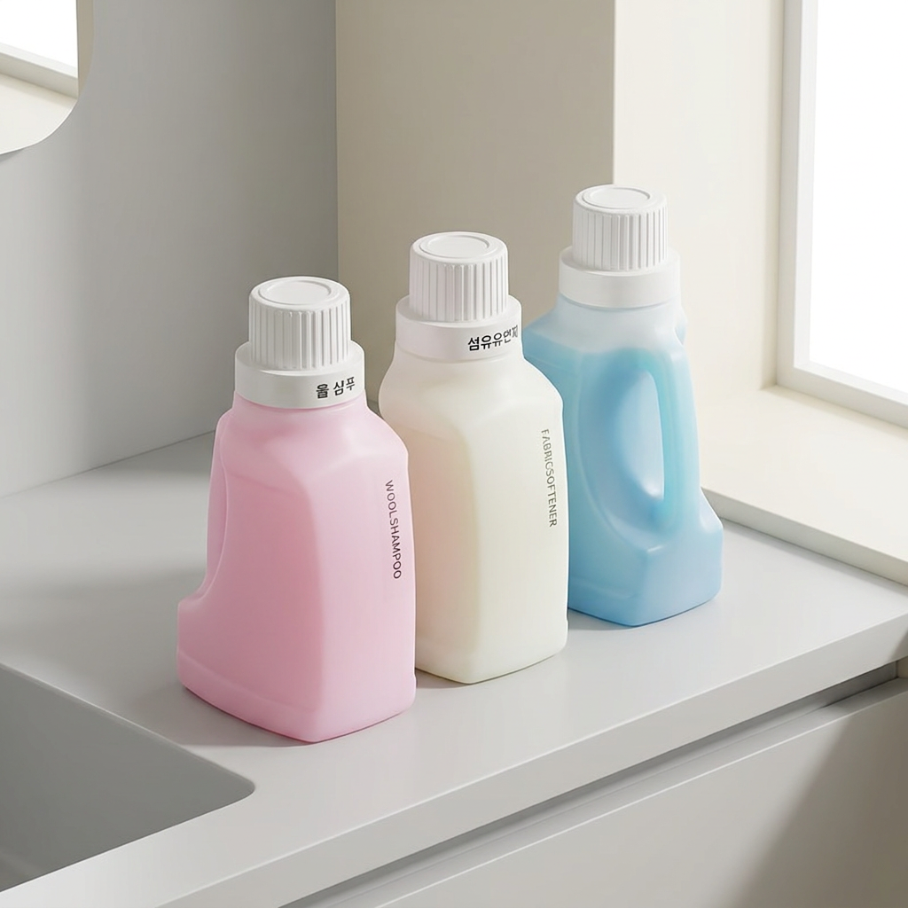 세제 소분용기, 투명, 가루세제용기, 1.7L, 1개
