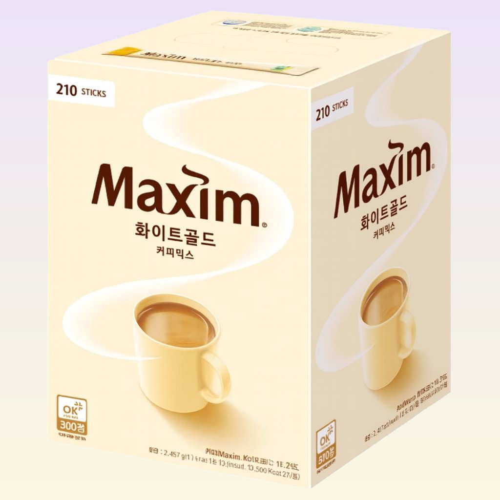 주식회사공단유통 맥심 화이트골드 커피믹스, 11.7g, 210개입, 1개