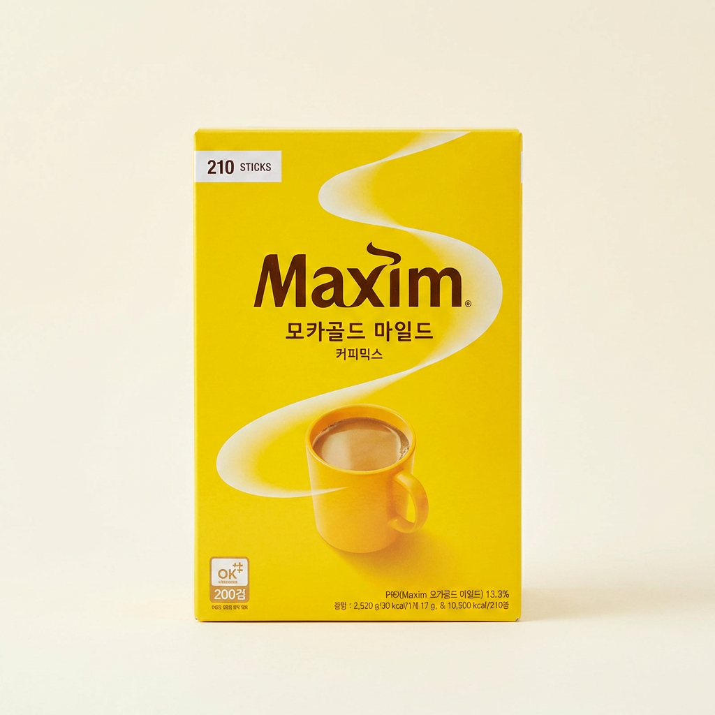 맥심 모카골드 마일드 커피믹스, 12g, 210개입, 3개