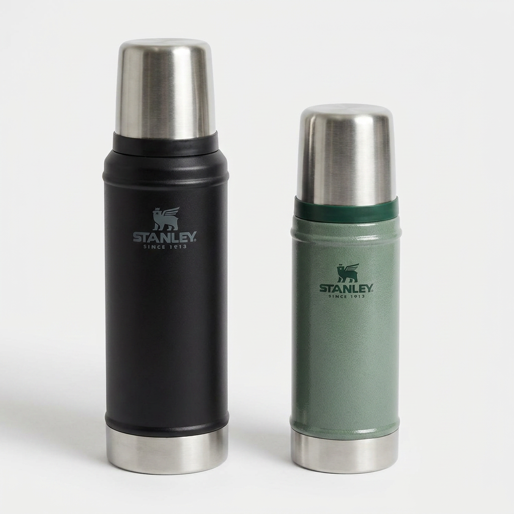 스탠리 클래식 보틀 텀블러 보온병 보냉병 물통 물병, 블랙, 750ml, 1개